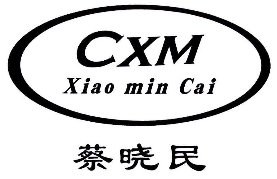 CXM 蔡晓民 XIAO MIN CAI 商标公告